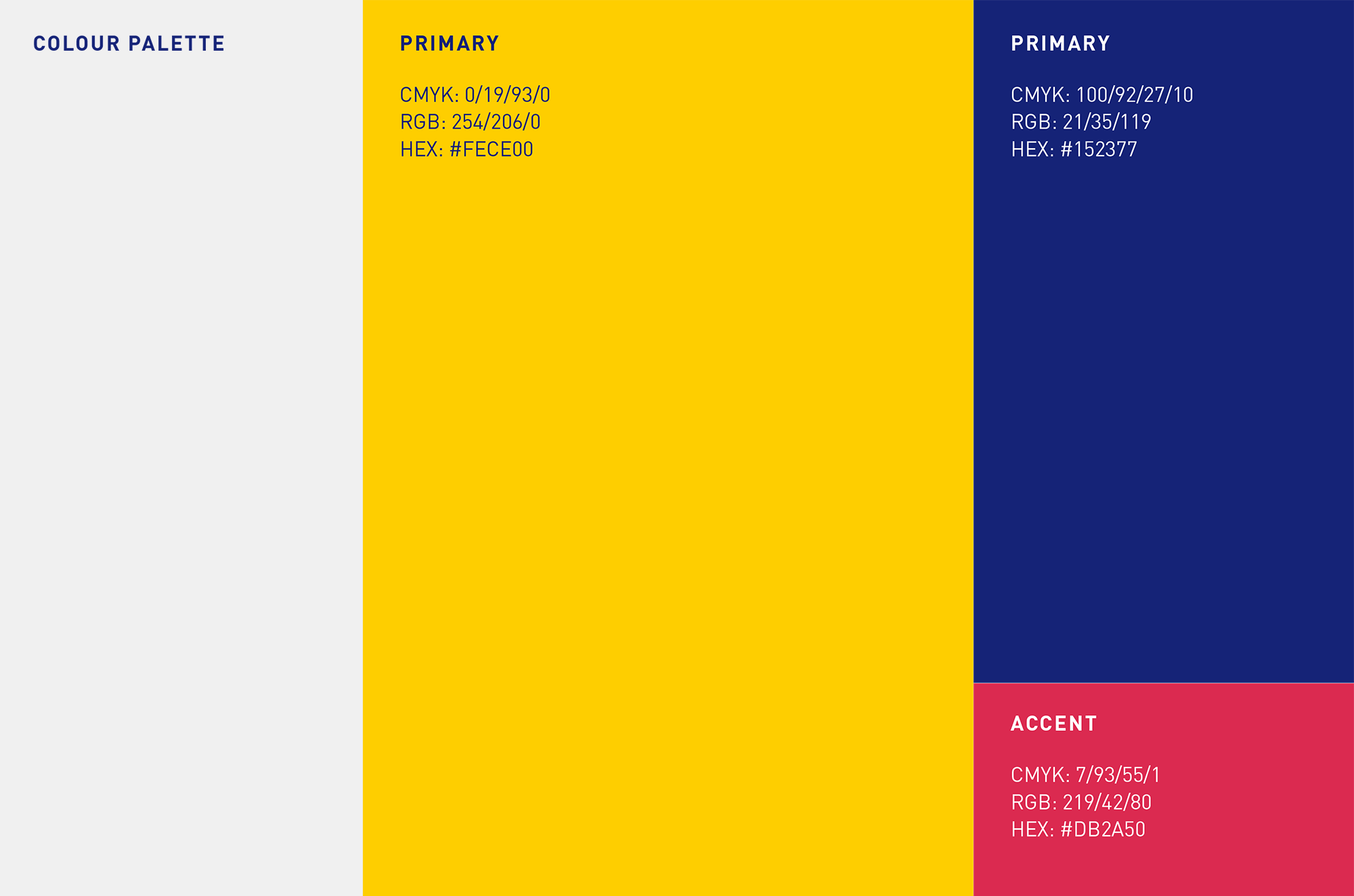 Really Local Group Colour Palette